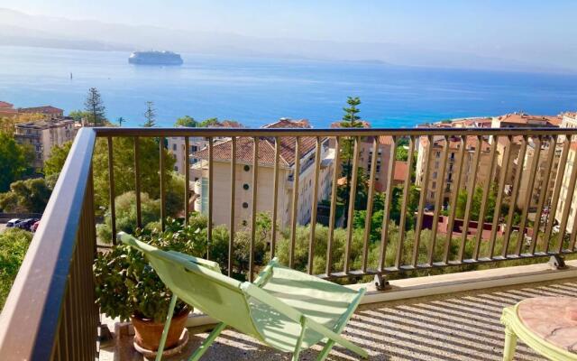 AJACCIO VUE MER, 3 chambres, 6 personnes