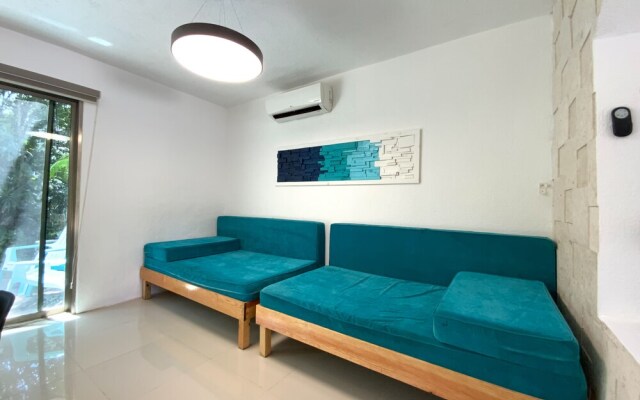 Villa Espacioyocte With Pool in Playa del Carmen for 16 People