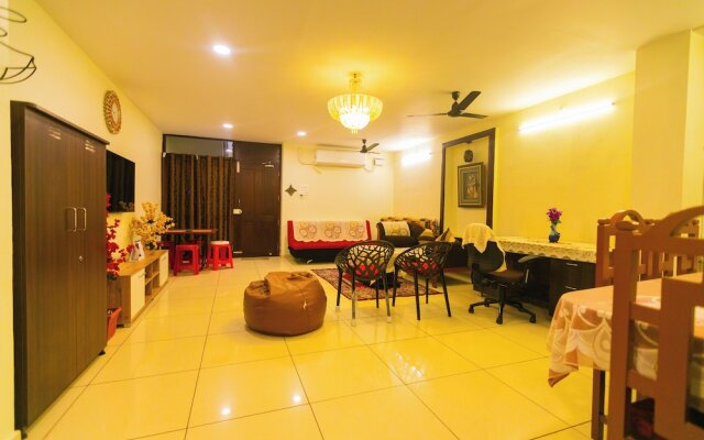 Roscotel Bay Stays 2BHK Near White Town