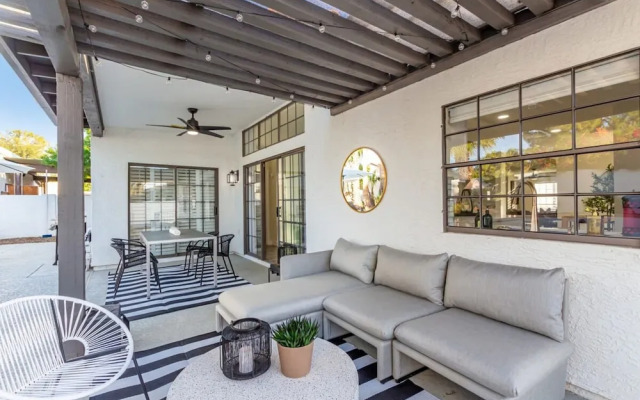 Modern-terranean Retreat 2 Masters Pool Spa Games