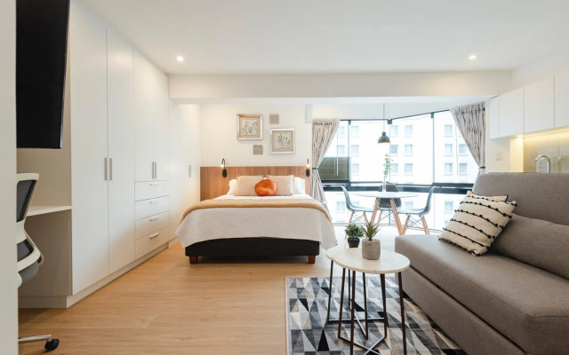 ALU Apartments - Miraflores f/Doubletree Hilton c/AC Wifi+60M