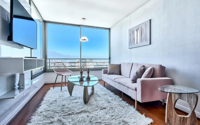 Rose Gold - 1BR Mountain View Pool Gym Mall