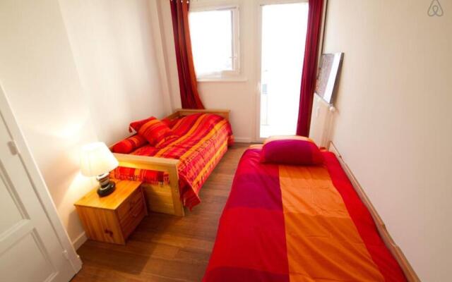 Pretty 3 rooms in the city center