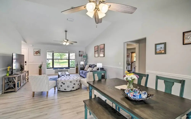 Bright Sebastian Home w/ Pool ~ 7 Mi to Beach!