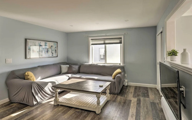Pet-friendly Revere Getaway, Steps From the T!