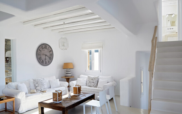 Amazing view Mykonian Villa with 5 bedrooms and pool