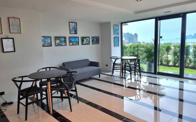 Bo504-partial Seaview Top Floor 1br Ao Nang Beach