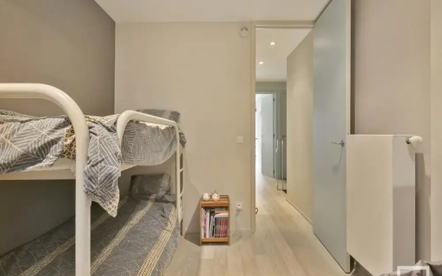 Duplex in Blankenberge Steps From Seafront