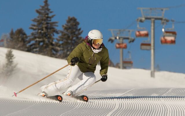 Prime Canyons Village ski in/out location by RedAwning