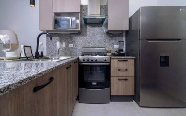 1BR in District Apt @Downtown W/ Pool+Gym+Terrace