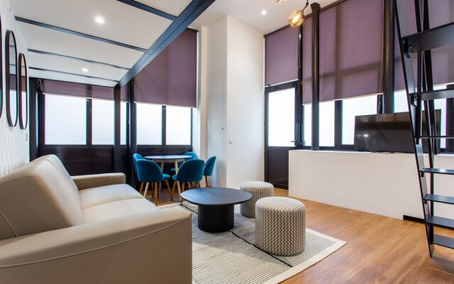 Luxury loft in paris