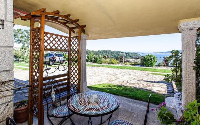 Apartamento con jardin en un chale