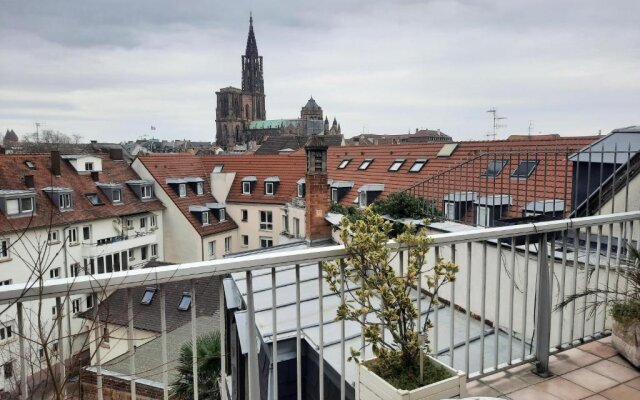 145m² city center 4 bedrooms view of the Cathedral
