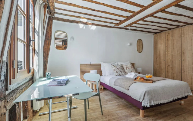 Stylish 1BR - Walkable to Opera & Louvre