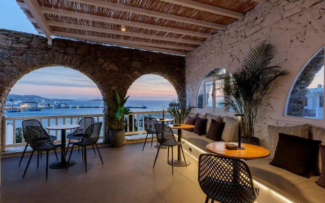 Yalos hotel sunset view