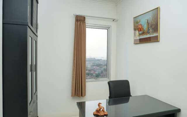 2BR Apartment Seaview with Workspace at Mediterania Marina Ancol