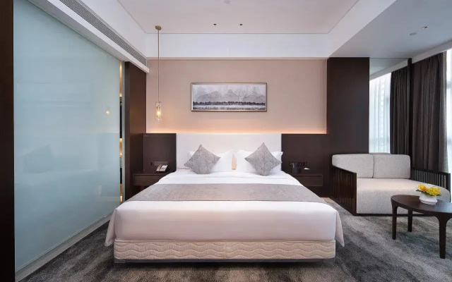 Rezen Langyue Garden Hotel Shenzhen Pingdi Liulian Subway Station