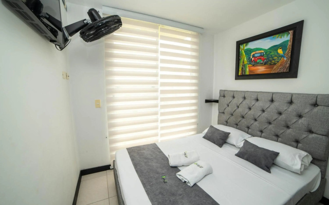 Apartahotel cerca del Parque del Café, 405A