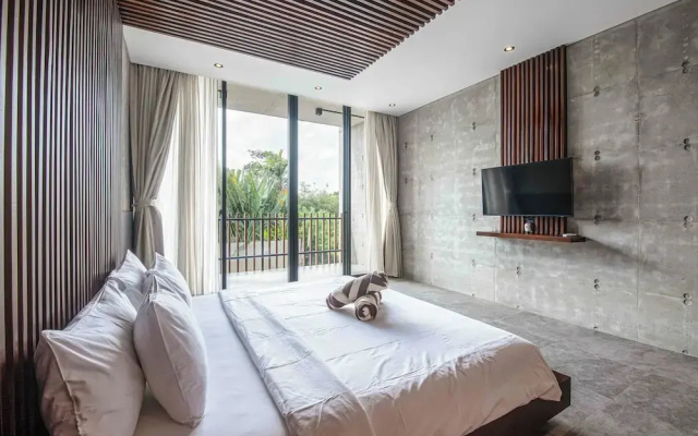 Modern 4 BR Villa Heart of Canggu 8mins to Beach