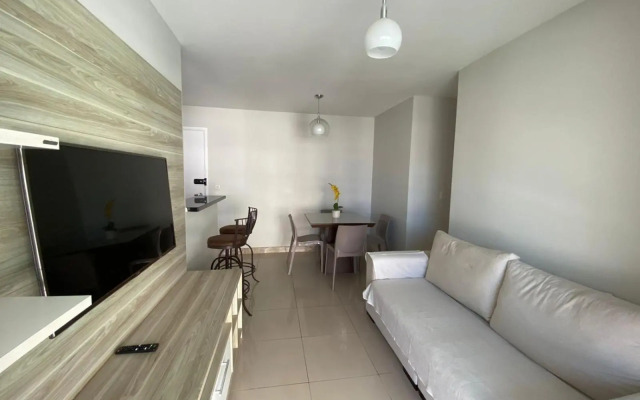 TEMPORADA737, APTO com 02 QUARTOS, Home Office, PISCINA, WIFI