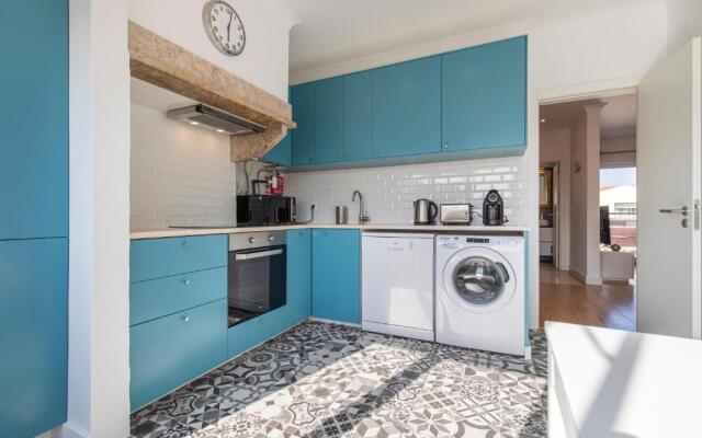 LovelyStay - Sunny 1BDR Apartment W/Terrace