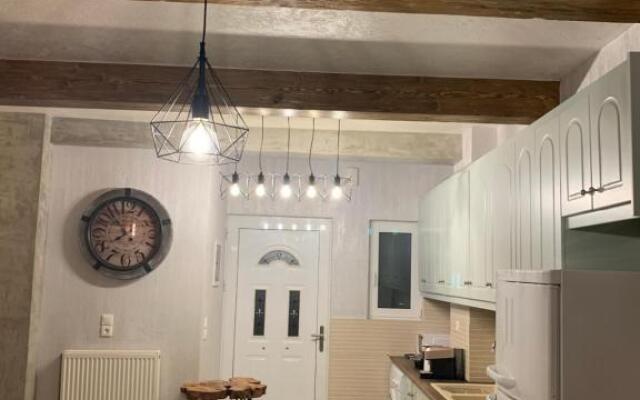 The modern rustic house in the heart Of the village