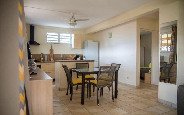 Apartment with 2 Bedrooms in Le Lamentin, with Wonderful Mountain View, Furnished Terrace And Wifi - 8 Km From the Beach