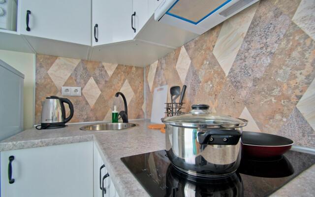 In an apartment on Vyborgskaya Street