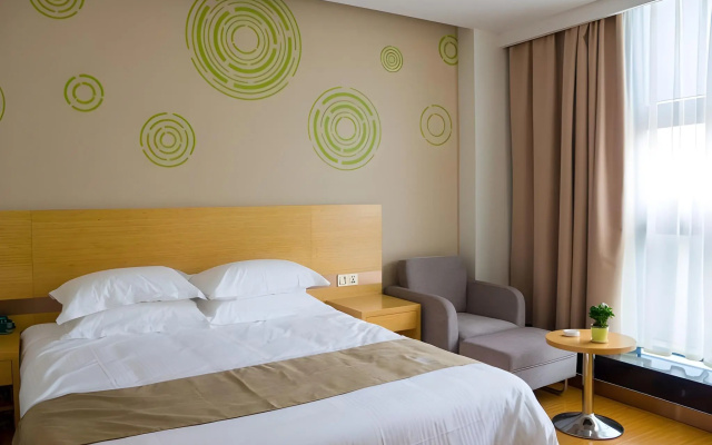 GreenTree Inn Nantong Qidong Binhai Industrial Park Zone Nanhai Road Express Hotel – Guest Rooms – Nantong