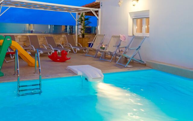 Thalassa Beachfront Villa With Private Pool