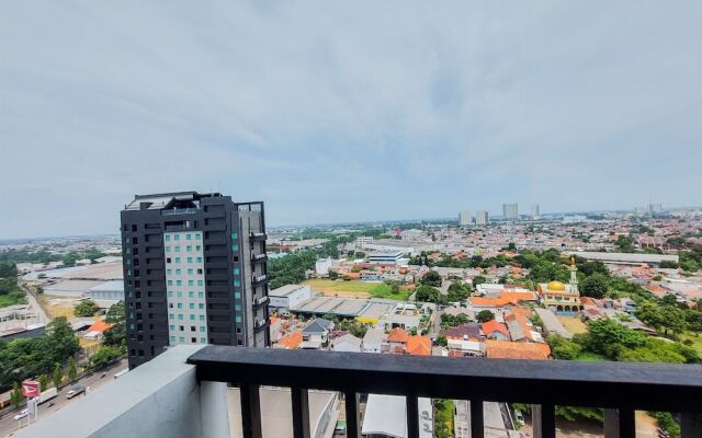 Homey And Modern Studio At Tree Park City Cikokol Apartment