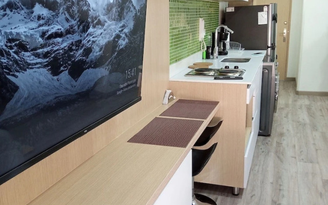 Despierta con vista a la montaña