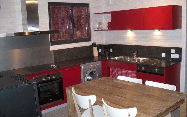 Chalet bois tout confort avec Spa