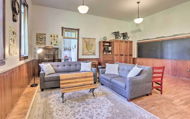 Renovated WV Schoolhouse: History Buffs Heaven!