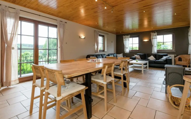 Magnificent Villa in Brisy With Sauna Roofed