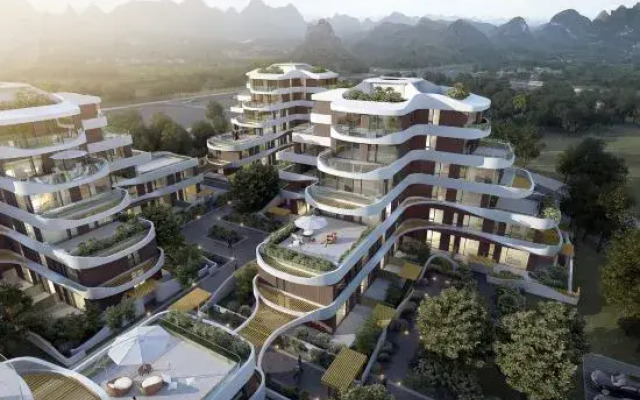 Yangshuo Hidden Place Mansion (Yulong River)