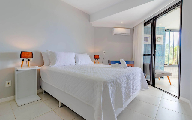 RV01 Excelente Quarto e Sala Pé na Areia