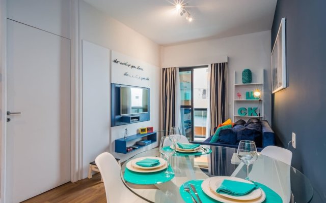 Ad404 Stylish Apartment in the Best Part of Itaim