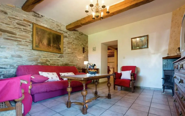 Farmhouse Situated at the Edge of the Woods