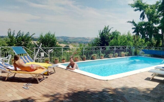 Studio In Castel Colonna With Pool Access And Wifi 11 Km From The Beach