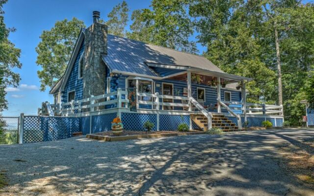 Blue Cabin in the Sky by Escape to Blue Ridge