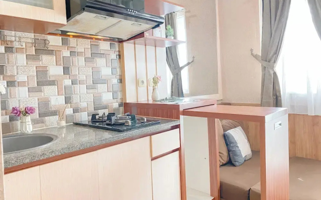 Simple Style 2Br At Green Pramuka City Apartment