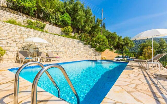 Villa Aris Large Private Pool Walk to Beach Sea Views A C Wifi - 2453