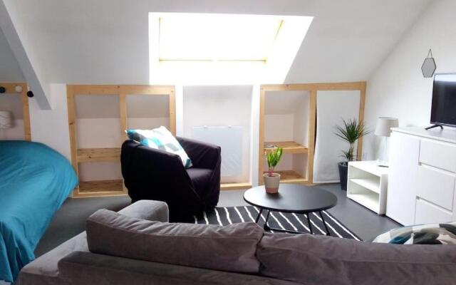 BEAU studio avec jardin proche gare /centre ville