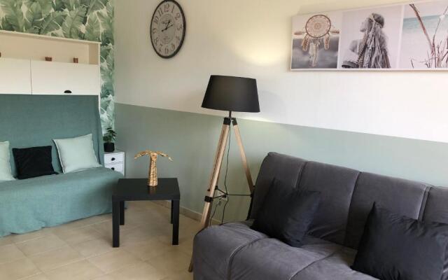 Studio bord de mer - Plage - Piscine - Wifi