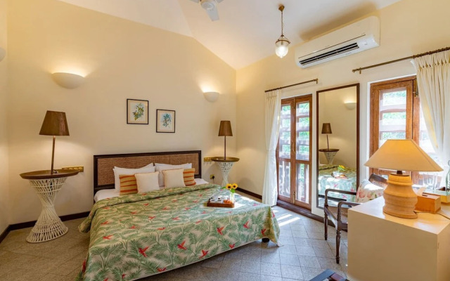 Loto Bianco by Hireavilla -4br w Pvt Pool Siolim