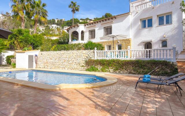 Welcoming villa in Benissa with swimmig pool