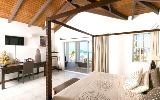 Villa With 3 Bedrooms in ST Martin, With Wonderful sea View, Private P