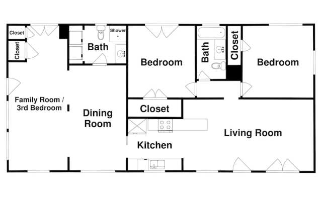 4035ecsr 3 Bedroom Home