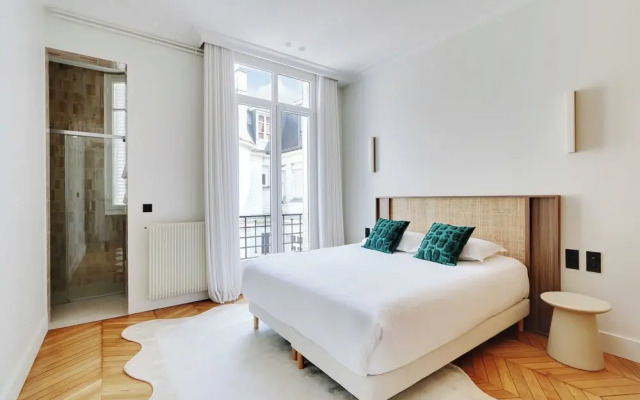Luxury Apt With AC - 4bd/8p - Etoile/victor Hugo
